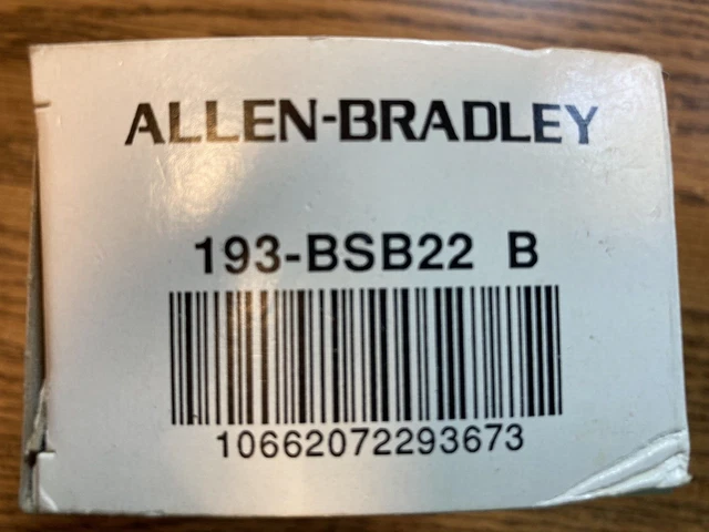 Allen Bradley 193-BSB22 Ser. B 1.5-2.3 Amp Overload Relay--NEW--Open Box