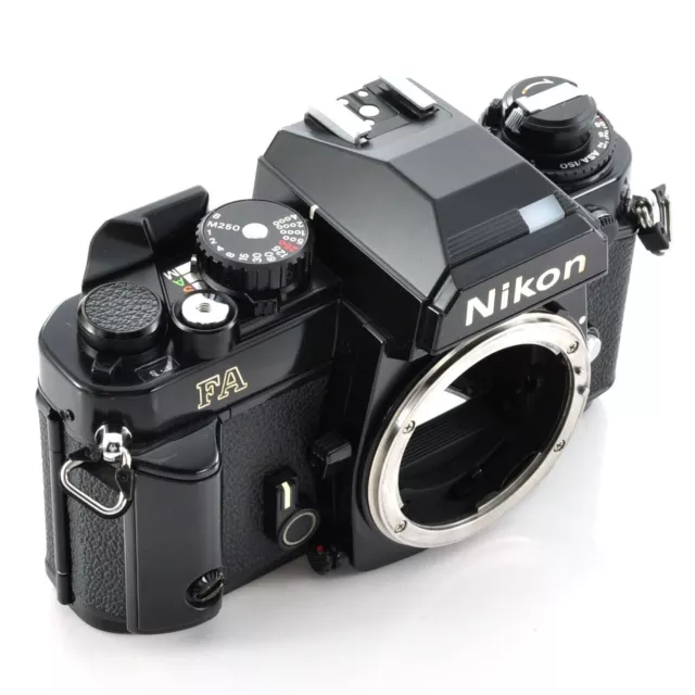 Nikon FA 35 mm SLR Film Camera Body Noir Testé à partir du Japon [Proche de... 3