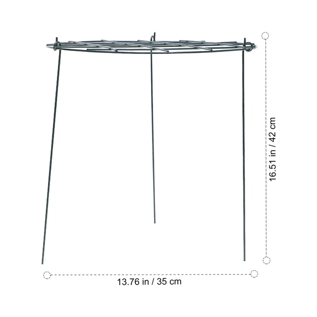 2pcs Metall Garten Spalier Pflanze Stammen Unterstützung 3