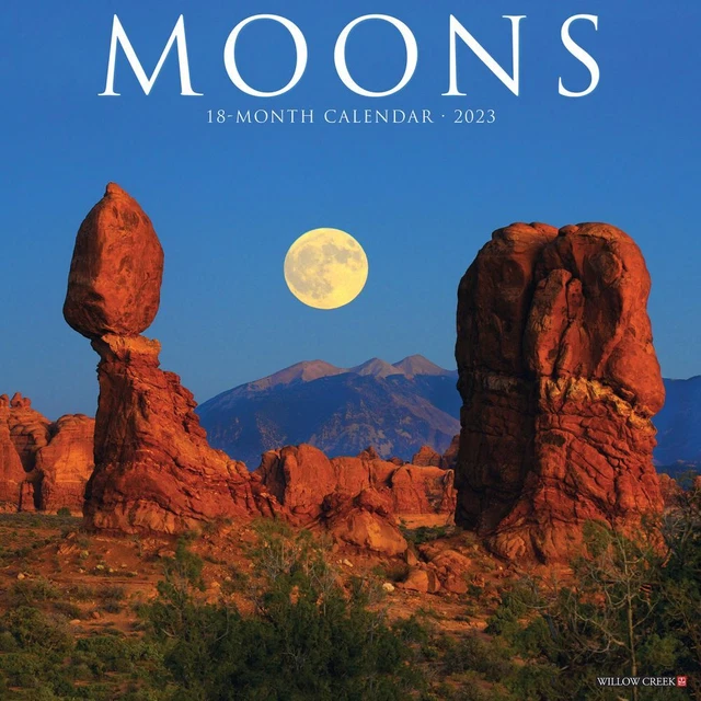 WILLOW CREEK PRESS, Moons 2023 Wall Calendar 15.99 PicClick