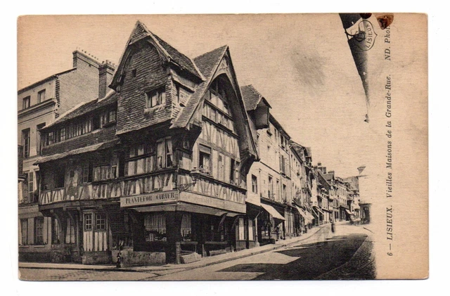 Lisieux - Vieilles Houses Of the Big Street (C4059)