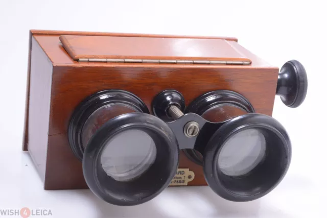 ✅ Verascope Richard C.1900 Stereoscope, Stereoskop 45X107Mm 3D Stereo Viewer