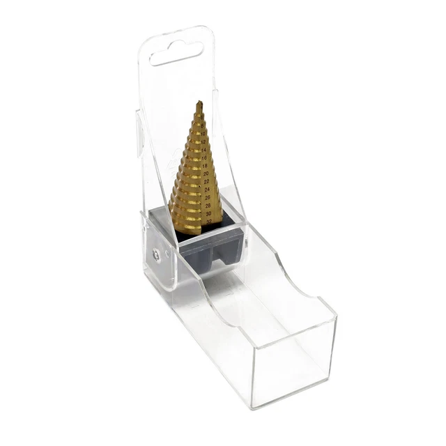 Foret à étage HSS 4-32mm Revêtement en titane Forage conique pour Acier fin