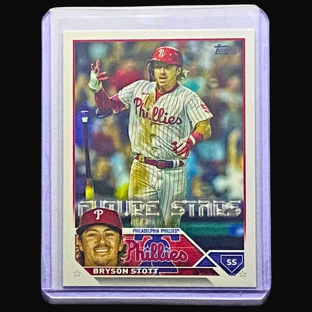2023 TOPPS SERIES 1 BRYSON STOTT FUTURE STARS 295 Philadelphia