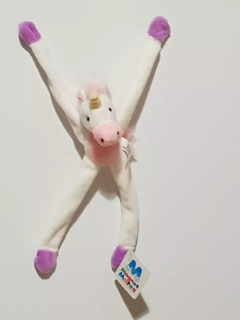 Unicorn / Monkey / Lemur Soft Toy Magnetic Fridge Magnet Plush Cuddly 15cm