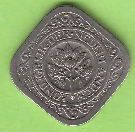 Niederlande 5 Cent 1933 fast vz seltener Jahrgang nswleipzig 2