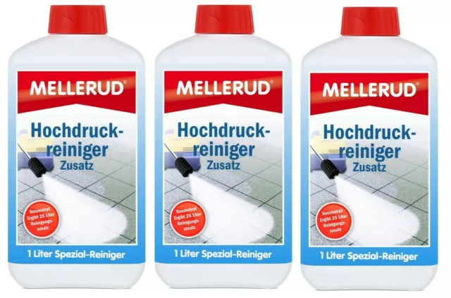 AKTION 3er Pack 3 Liter MELLERUD Hochdruck Reiniger Konzentrat Hochdruckreiniger