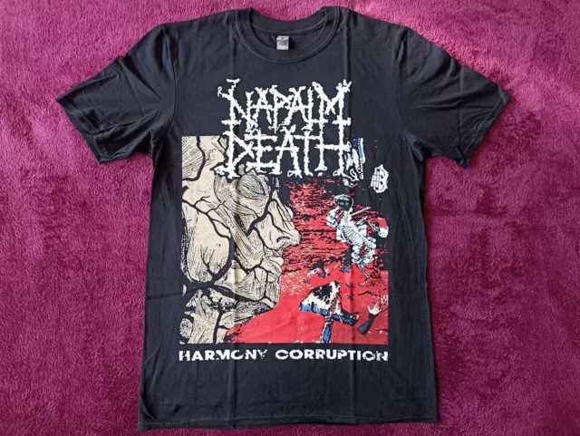 t-shirt NAPALM DEATH Harmony Corruption