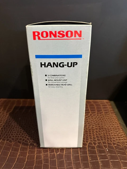 RONSON HANG UP wall mounted hair dryer Model 8604 $25.00 - PicClick AU