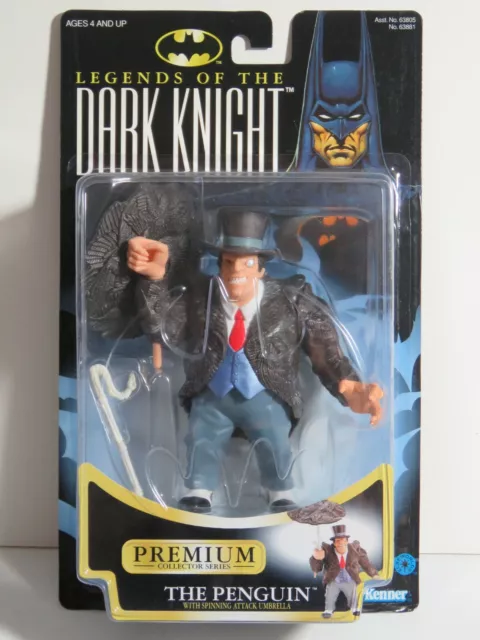 BATMAN Legends of the Dark Knight, Penguin Action Figure, 1997 Kenner, MOC