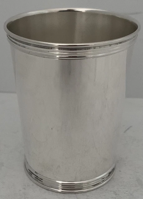 Nice Sterling Full Size Mint Julep Cup By Manchester #3759 No Monogram