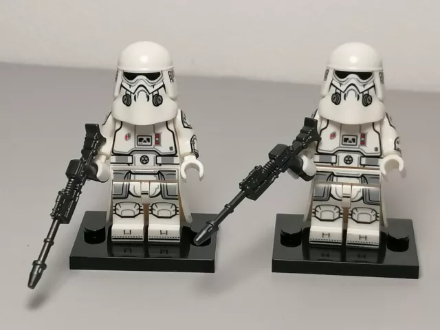 Lego Star Wars  Imperial Snow trooper Mac quarie minifigure lot of 2
