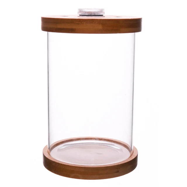 1PC Desktop Aquarium Tank Led Aquarium Bowl Betta Fish Bowl Fish Tank