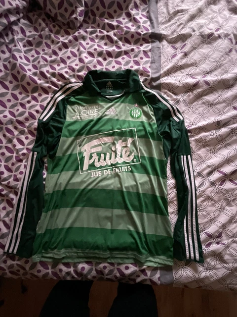 Maillot Vintage AS Saint-Etienne Umbro - Dreamcast Sega - Domicile Vert - Taille XL