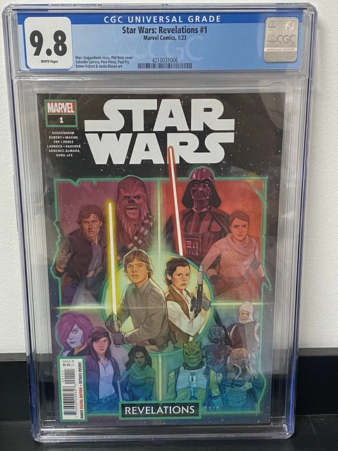 Star Wars: Revelations #1 CGC 9.8 (Marvel 2023) Cover A * 1st Ajax Sigma