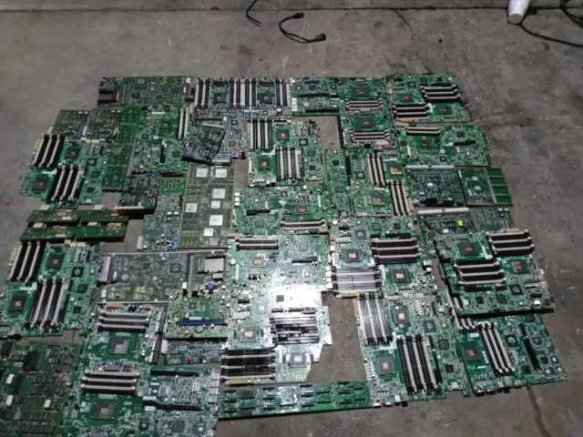 44 LBS Scrap Electronic Assorted server MotherBoard, PC Boards, etc gold #3 44 LBS Scrap Electronic Assorted server MotherBoard, PC Boards, etc gold #3