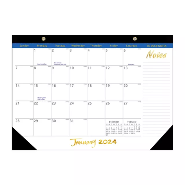 MONTHLY CALENDAR WITH Notes Section 2024 Wall 20242025 Multifunctional