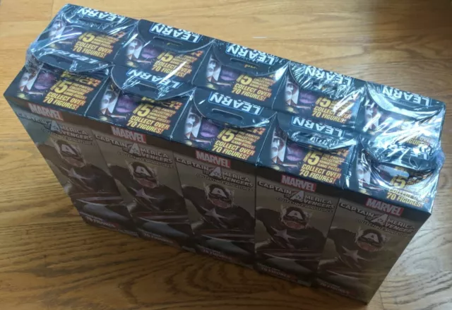 NEW SEALED Marvel HeroClix: Captain America and the Avengers Booster Brick