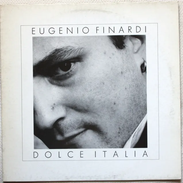 EUGENIO FINARDI - Dolce Italia - Lp Vinile 1987 Vg+ Cover Vg+ Condition