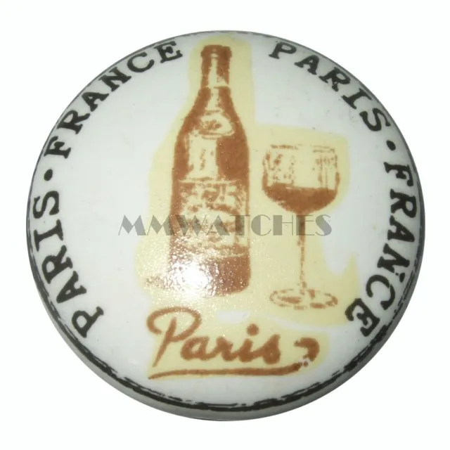 French Shabby Chic Style Paris France Ceramic Cupboard Door Knobs Drawer Kb05