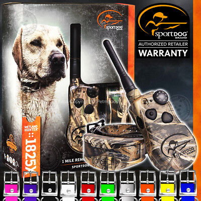 SportDOG SD-1825X Camo WetlandHunter Max-5 Dog Remote Training with Free Strap