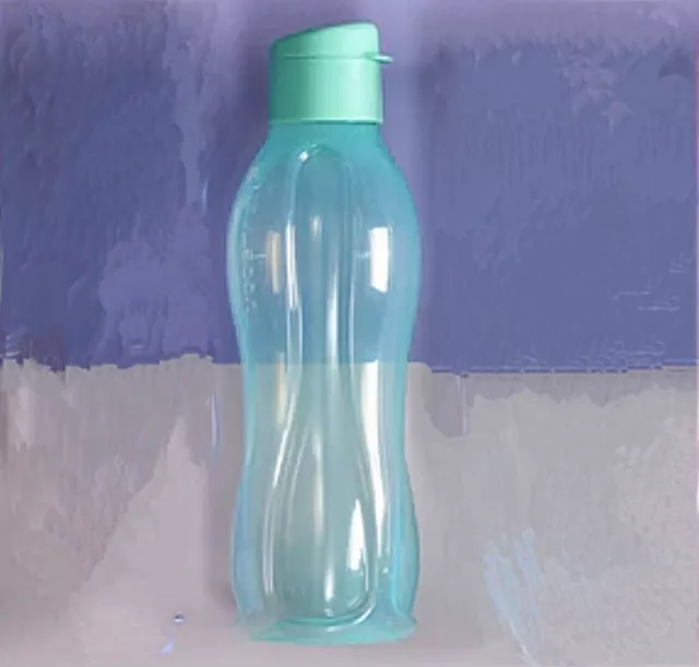 Tupperware Bottle 750ml Eco Water Drink Bottle Flip Lid  Mint Green NEW