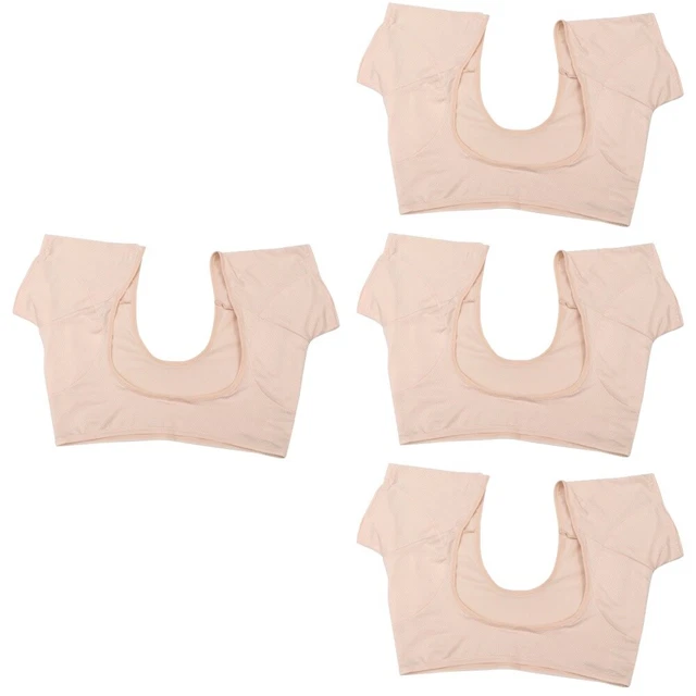 4 Pieces Frauen Oberteile Unterarm-Schweißpolsterweste Männer Shirt Pads
