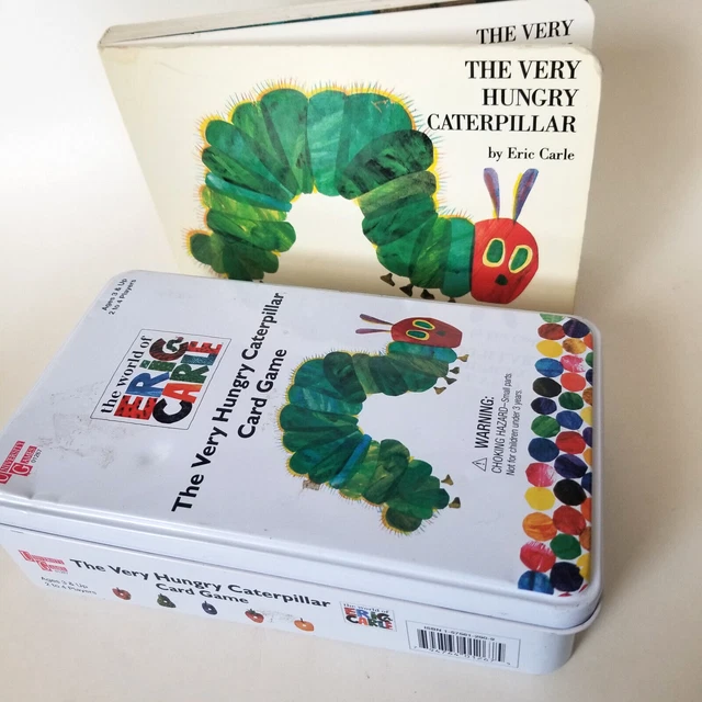 THE VERY HUNGRY Caterpillar Eric Carle Card Game + 5” x 7” Board Book ...