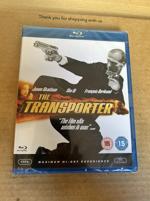 THE TRANSPORTER (2002) Rare UK Reg B Blu Ray NEW SEALED Jason