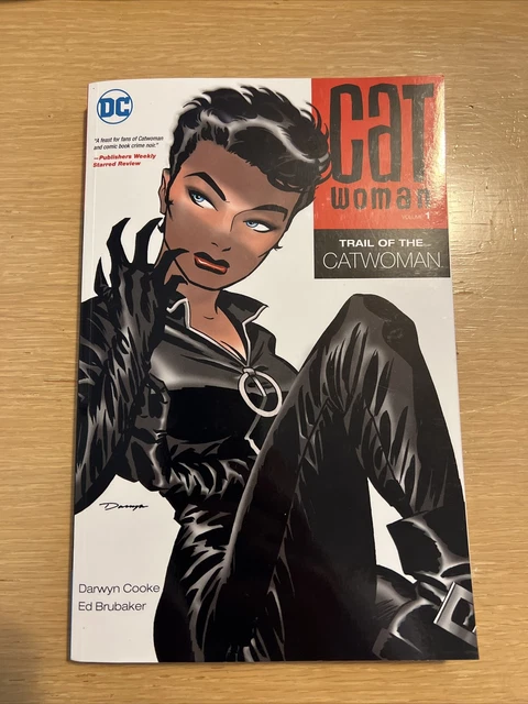 Catwoman Vol. 1: Trail of the Catwoman by Ed Brubaker and Darwyn Cooke. NM-