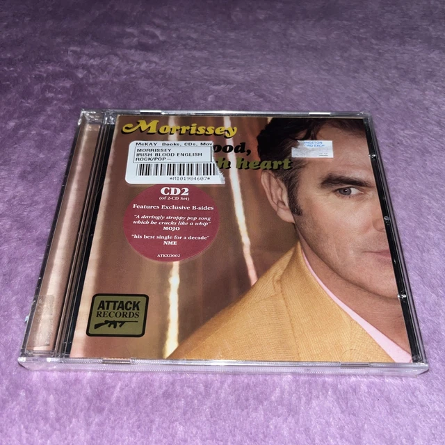 IRISH BLOOD, ENGLISH Heart [US CD] [Single] by Morrissey (CD 2004