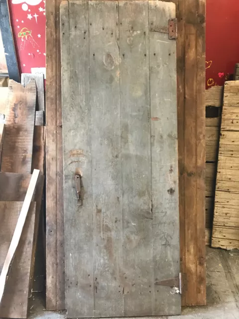 Antique Barn Wood Door 72" x 26 3/8"