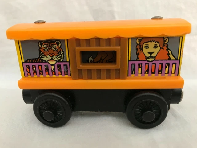 Thomas the Tank Train Wooden Railway Zoo Car with Sliding Door