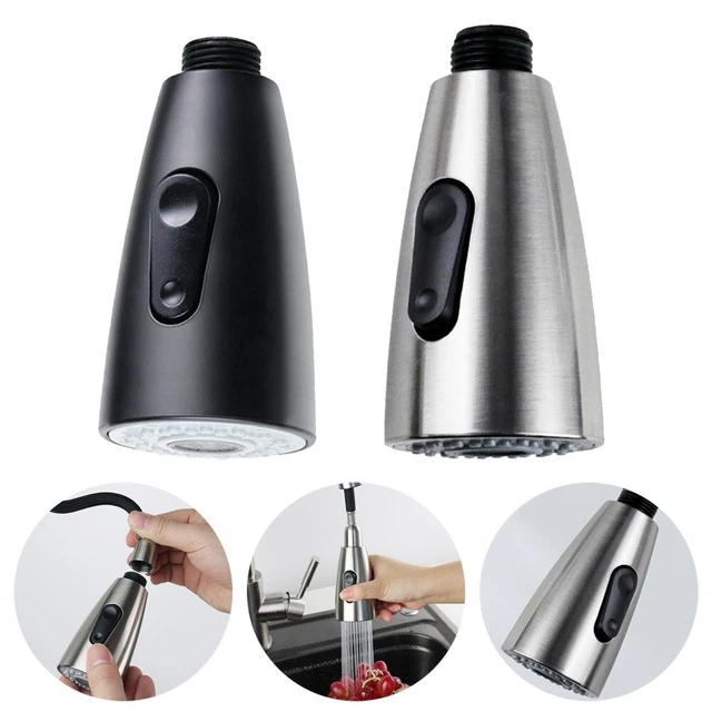 KITCHEN SINK MIXER Tap Spray Head Replacement Rain and Bubbling Styles