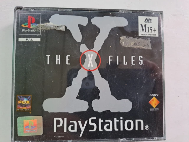THE X FILES Ps1 Playstation One Complete PicClick AU - Technical View