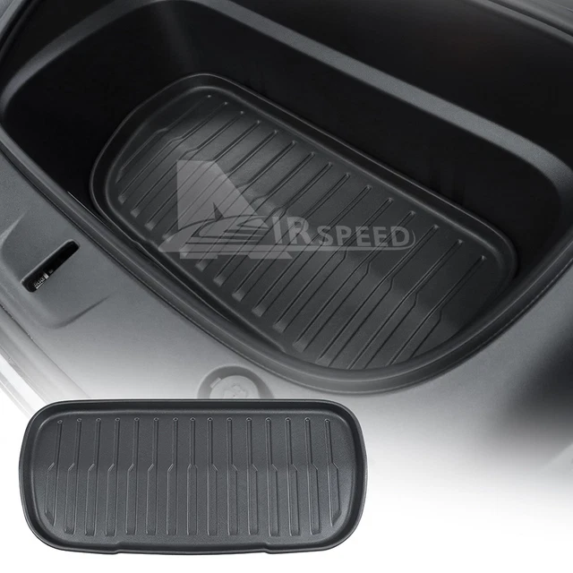Tapis De Dossier Pour Tesla Model Y Juniper 2025-2026 - En TPE Noir - Sur Mesure Et Antidérapant