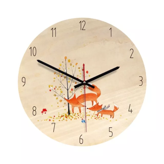 Kreisuhr Cartoon Bunt Dekorativ Uhr Pro Schlafzimmer Dekorieren