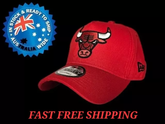 Chicago Bulls Nba New Era 9Forty Red Snapback Cap Hat La Ny Nfl Mbl