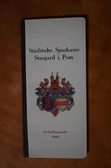 Sparkassenheft Städtische Sparkasse Stargard i. Pommern, 1943