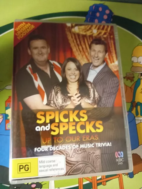 Spicks And Specks Up To Our Eras (Region 4, DVD)