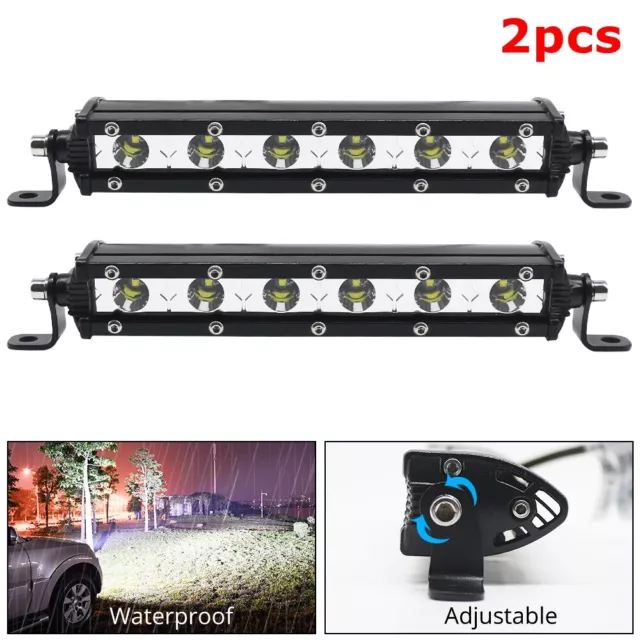 LED Headlight Work Spot Light High Power For Car Truck Trailer ATV SUV Driving