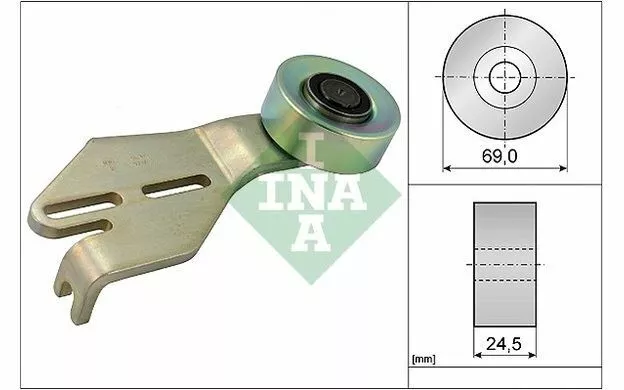 INA Galet tendeur (courroie d'accessoire) pour CITROEN AX SAXO 531 0238 10