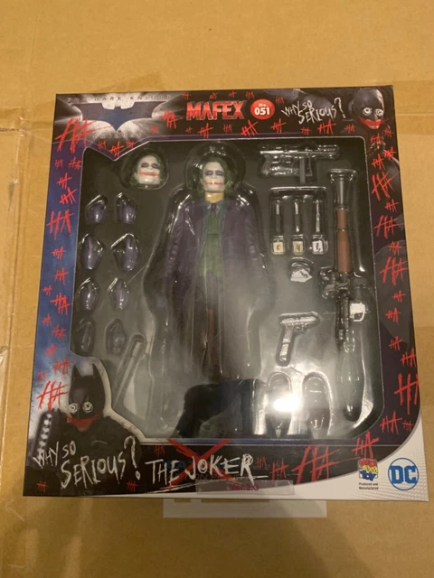 Figurine Mafex The Joker (Dark Knight) NO 015 - 15 Cm, Multicolore, Neuf Scellé, édition 2018, Medicom