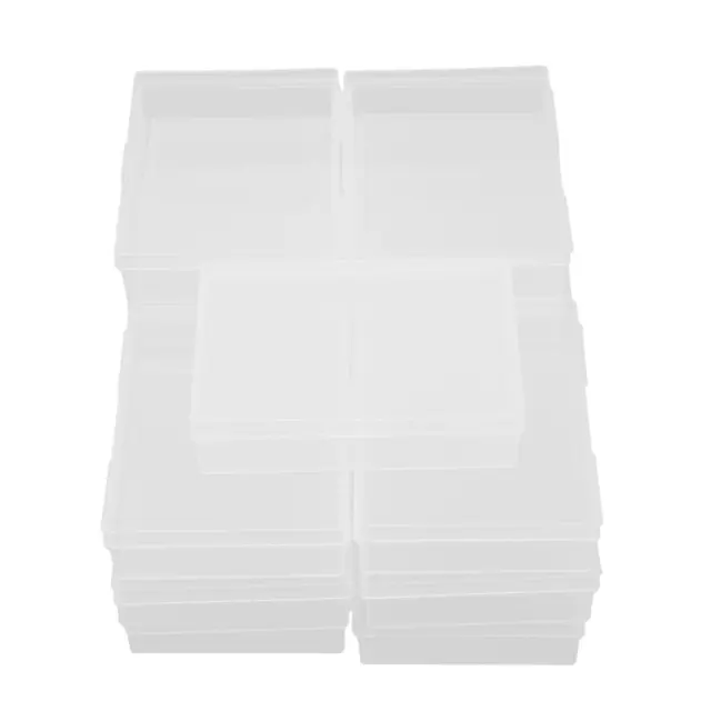 15 Pack Playing Card Box Trading Card Case Card Storage Organizer Clear3091