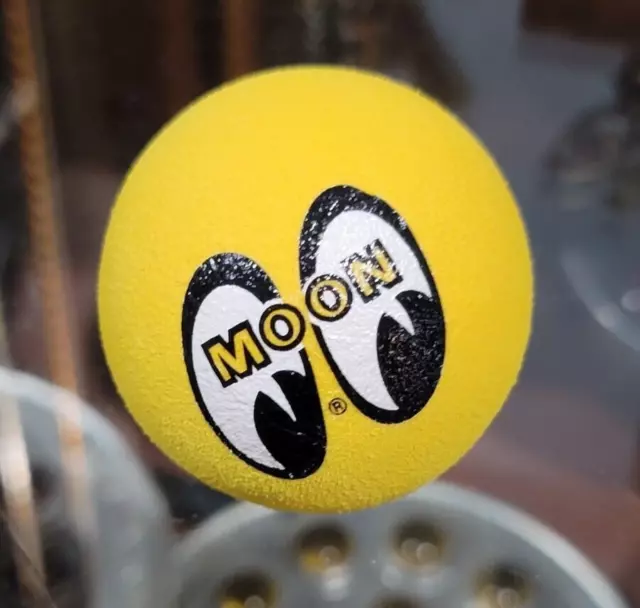MOON Antenna TOPPER Ball Hot Rod Custom auto Mooneyes Logo car truck nhra scta