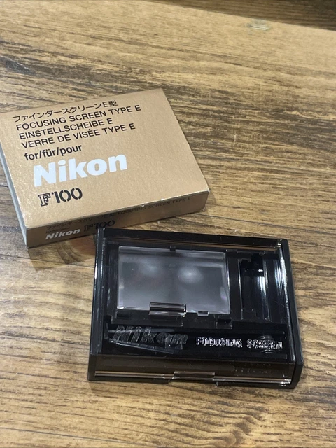 Verre De Visée Type B Pour Appareils Nikon F Et F2, Neuf, Une Rareté !