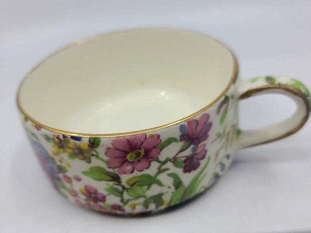Royal Winton Summertime Chintz Sugar for Stacking Teapot