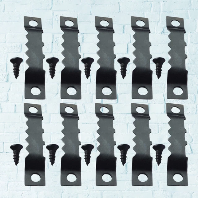 60 Pcs Gancio Dente Di Per Appendere Quadri Cavalletto Appesi