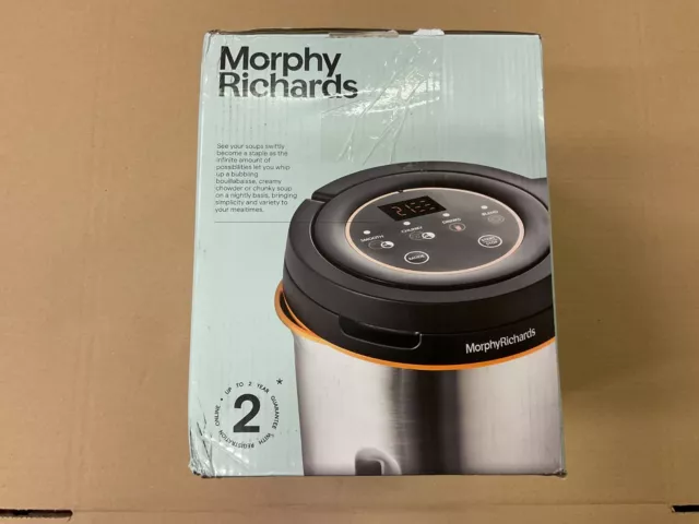 Morphy Richards Compact Soup Maker 501021 240V, 1.8kg Fresh Soup in 20 Mins