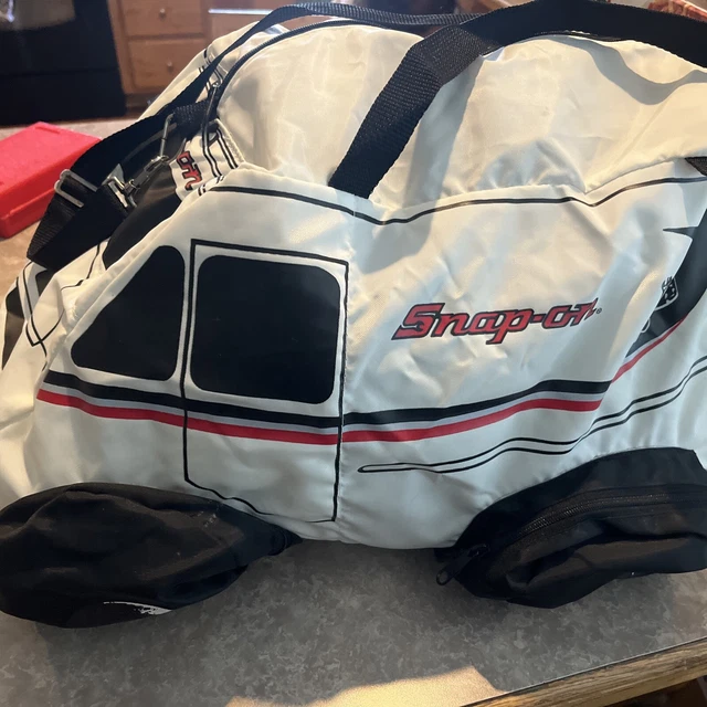 Vintage Snap-on Advertising Tools White Van Duffle Bag W/ Handle  ***RARE***